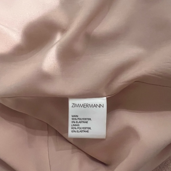 Zimmermann Crepe Link Midi dress in color Lily Pink, size 1 (US 6) - Picture 10 of 10
